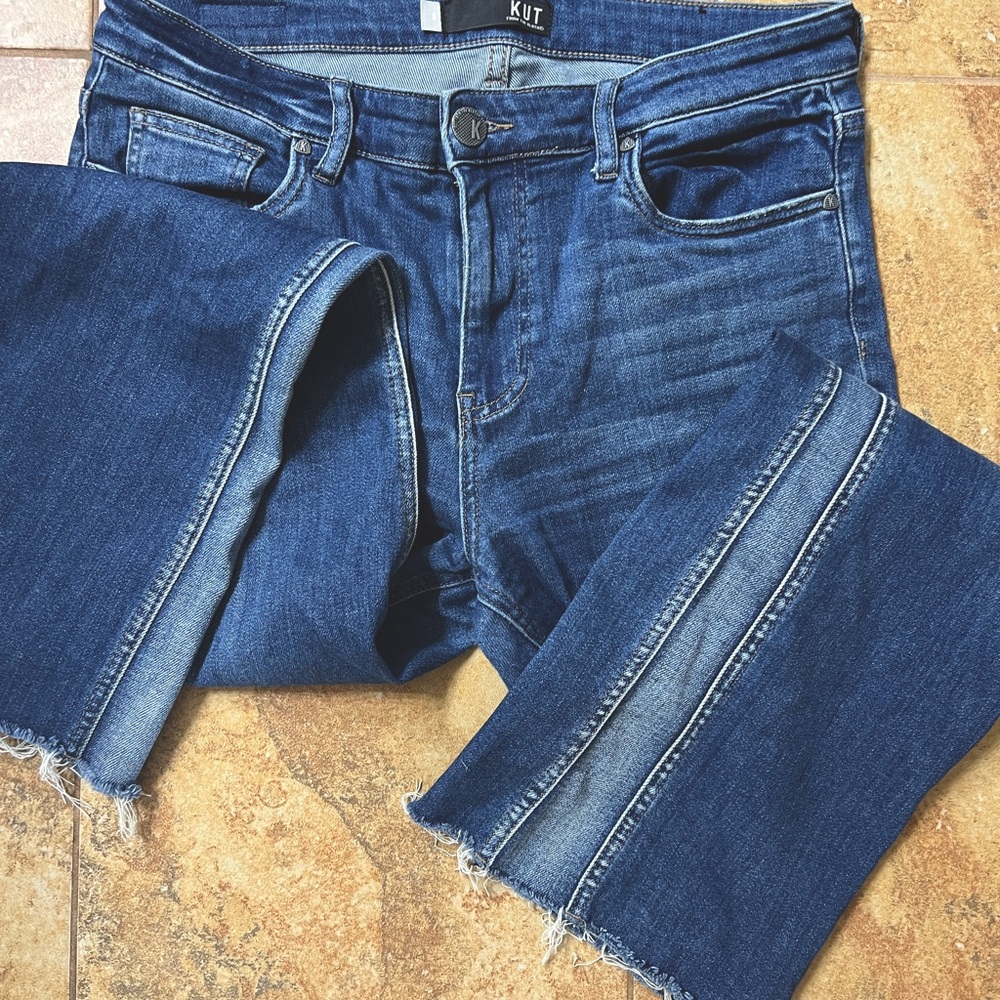 KUT Wide Leg Jeans